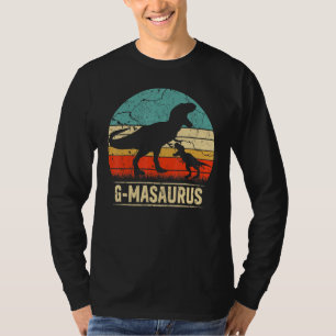 G Masaurus T Rex Dinosaur G Ma Saurus Familienmatt T-Shirt