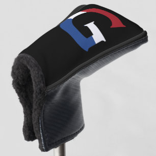G Monogram überlagert sich auf der NLD-Flagge auf  Golf Headcover