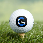 G Monogram überlagert sich auf der schottischen Fl Golfball (Insitu T-Shirt)