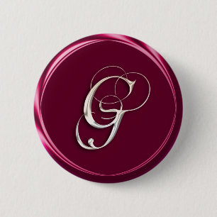 G-Monogramm Button