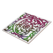 G Monogramm Keramik "Besque Garden" Fliese (Seite)