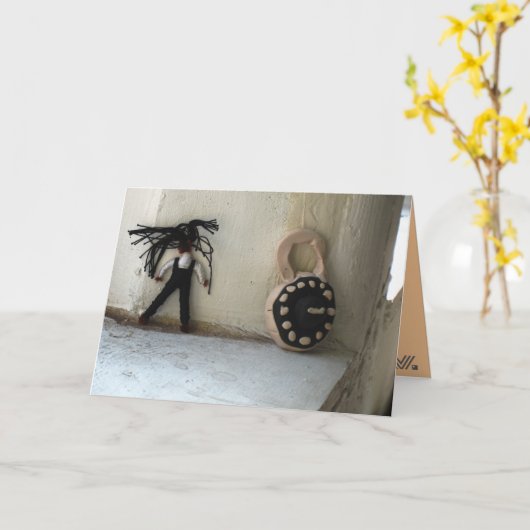 g/nc Artisanware Grüße Karte (Gelbe Blume)