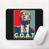G.o.a.t 2024 Wahl 2024 Shirt Trumps Coming Ba Mousepad (Mit Mouse)