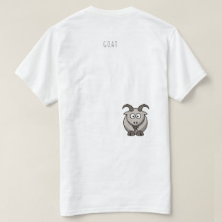 G.O.A.T (am beststen von aller Zeit) u. Klippkunst T-Shirt