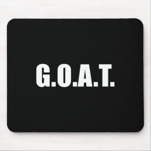 G.o.a.t Bester aller Zeiten Mousepad
