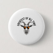 G.o.a.t. Funny Goat Lover Farm Animal Farmer Button (Vorderseite)