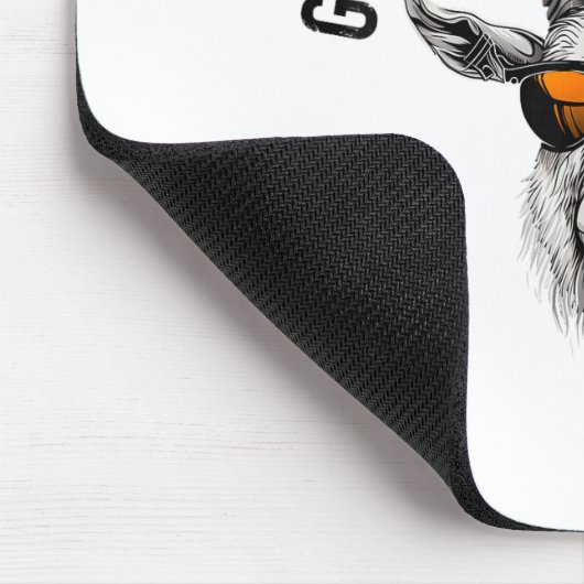 G.o.a.t. Funny Goat Lover Farm Animal Farmer Mousepad (Ecke)