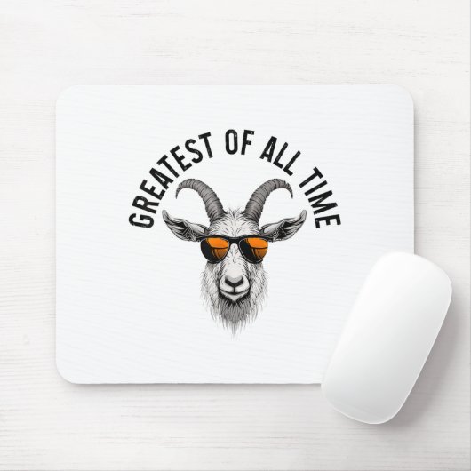 G.o.a.t. Funny Goat Lover Farm Animal Farmer Mousepad (Mit Mouse)