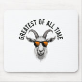G.o.a.t. Funny Goat Lover Farm Animal Farmer Mousepad (Vorne)