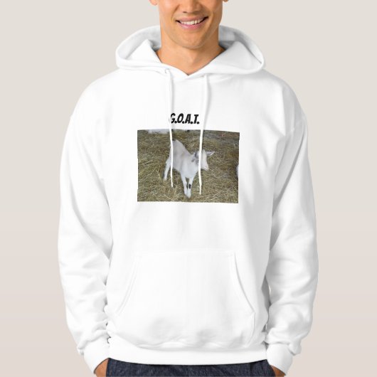 G.O.A.T. HOODIE (Vorderseite)