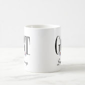"G.O.A.T.-MAMA" mit DAIES Art Kaffeetasse (Mittel)