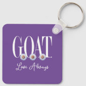 "G.O.A.T.-MAMA" mit DAIES Art Schlüsselanhänger (Rückseite)