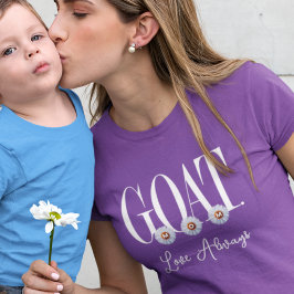 "G.O.A.T.-MAMA" mit DAIES Art T-Shirt