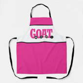 G.O.A.T. MAMA! - Niedlich für die Mama Grafikdruck Schürze (Vorderseite)