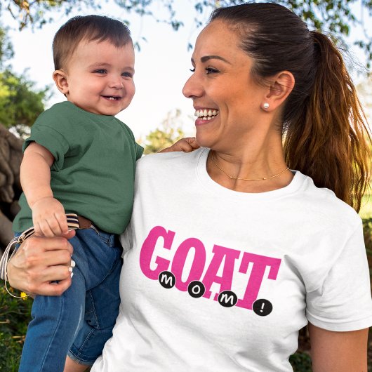 G.O.A.T. MAMA! - Niedlich für die Mama Grafikdruck T-Shirt