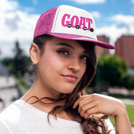 G.O.A.T. MAMA! - Niedlich für die Mama Grafikdruck Truckerkappe