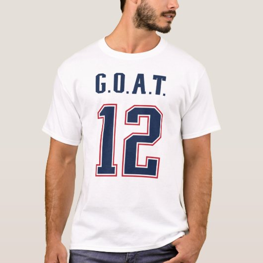 G.O.A.T. Nr. 12 T-Shirt (Vorderseite)