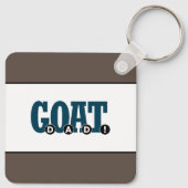 "G.O.A.T. VATER!" Für Vater-Grafik Schlüsselanhänger (Rückseite)