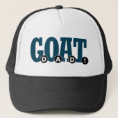 "G.O.A.T. VATER!" Für Vater-Grafik Truckerkappe (Vorderseite)