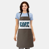 "G.O.A.T. VATER!" Für Vater Graphic Print Schürze (Getragen)