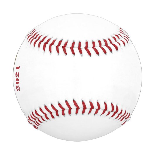 G.O.A.T. Vater Monogramed Baseball (Vorderseite)