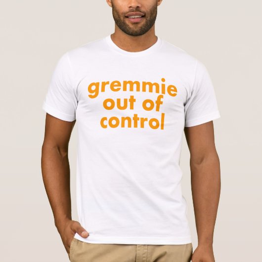 G.O.C. Orange T-Shirt - Männer (Vorderseite)