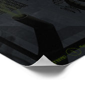 G.O.D. - Grotesk repressive Deity Poster (Ecke)