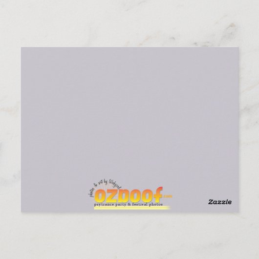 G.O.D (Grrls of Doof) Serie Postkarte (Rückseite)