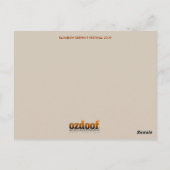 G.O.D-Serie #044 Postkarte (Rückseite)