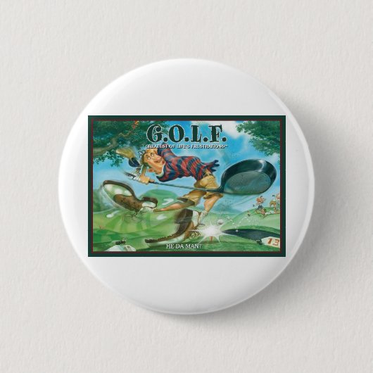 G.O.L.F AM BESTSTEN VON DEN FRUSTRATIONEN DES BUTTON (Vorderseite)