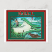 G.O.L.F. BESTE DER FRUSTRATIONEN DES LEBENS POSTKARTE (Vorderseite)