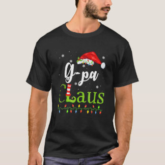 G-Pa Claus Christmas Pajama Familie Matching Xmas T-Shirt