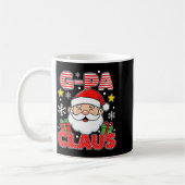 G-pa Claus Shirt Group Matching Family Christmas Kaffeetasse (Links)