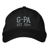 G-PA Est. 20## Bestickte Baseballkappe (Vorderseite)