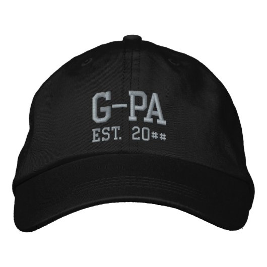 G-PA Est. 20## Bestickte Baseballkappe (Vorderseite)