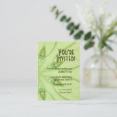 G-Party Einladungskarte (Stehend Vorderseite)