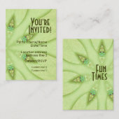 G-Party Einladungskarte (Vorne/Hinten)