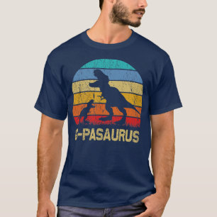 G paSaurus T Rex Dinosaur Opa Saurus Familie T-Shirt
