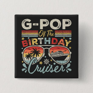 G-Pop des Geburtstags-Kreuzfahrtplatzes Button