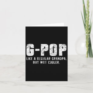 G-Pop wie ein Großvater, aber viel Cooler nur viel Karte