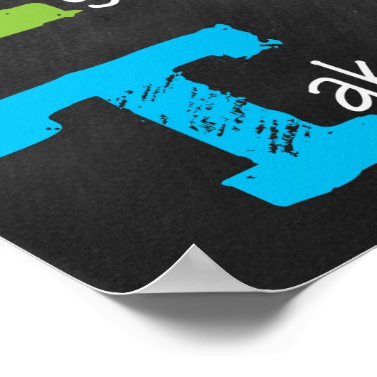 G.R.I.T. Akronym-Poster - Wachstumsmindset Poster (Ecke)