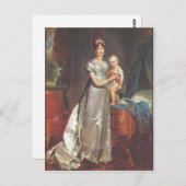 G? rard, Fran? ois Pascal Simon Portr? t der Marie Postkarte (Vorne/Hinten)