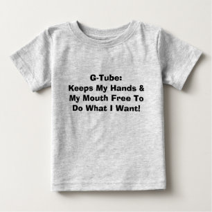 G-Rohr: Behält meine Hände u. meinen Mund frei, Baby T-shirt