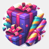 G RUNDER AUFKLEBER (Vorderseite)