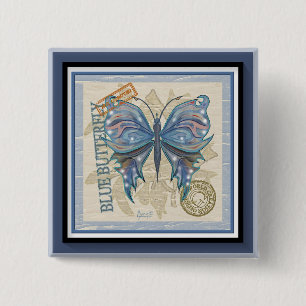 G Schmetterling Button