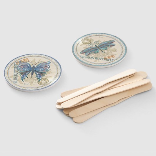 G Schmetterling Fächer (Non-assembled)