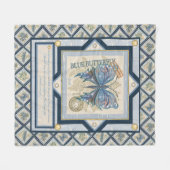 G Schmetterling Fleecedecke (Vorderseite (Horizontal))