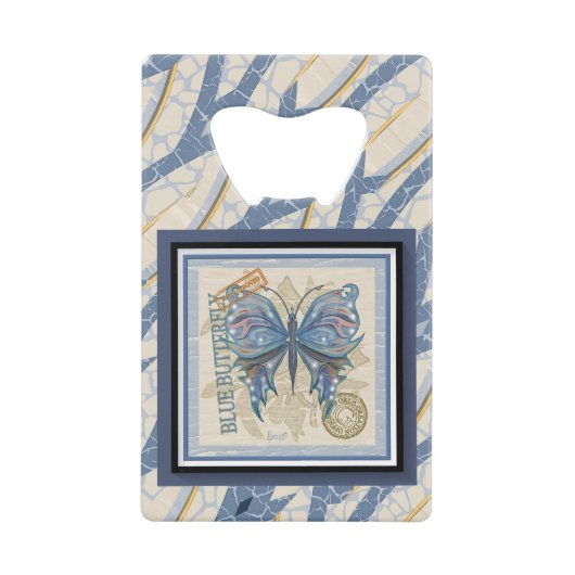 G Schmetterling Geldbeutel Flaschenöffner (Vorderseite)