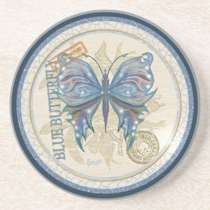 G Schmetterling Getränkeuntersetzer