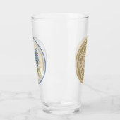 G Schmetterling Glas (Links)